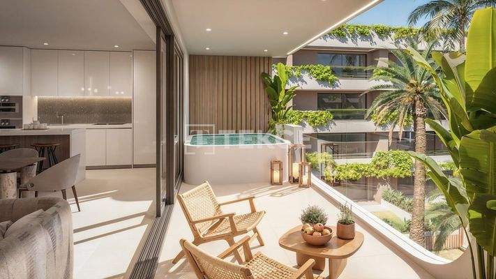 Apartments Near Puerto Banús With Rooftop Infinity Pool in Marbella