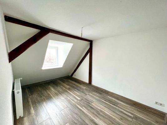 Schlafzimmer 2 WE Dachgeschoss