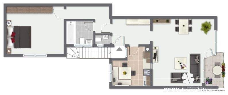 Grundriss Faulbach Wohnung