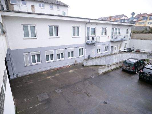 Blick auf den Innenhof 