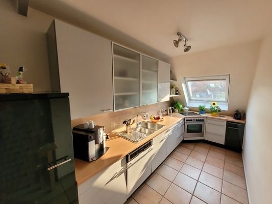 Einbauküche verbleibt in der Wohnung