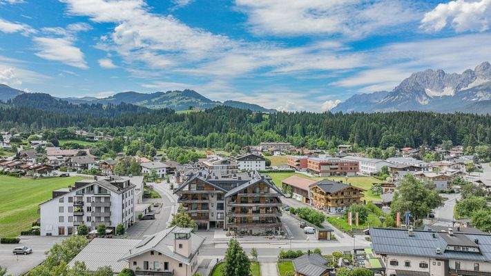 KITZIMMO-Luxuswohnung mit Bergblick in Toplage kaufen - Immobilien Oberndorf.