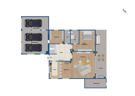 Grundriss Erdgeschoss