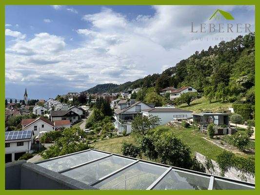 Aussicht vom Schlafzimmer-Balkon