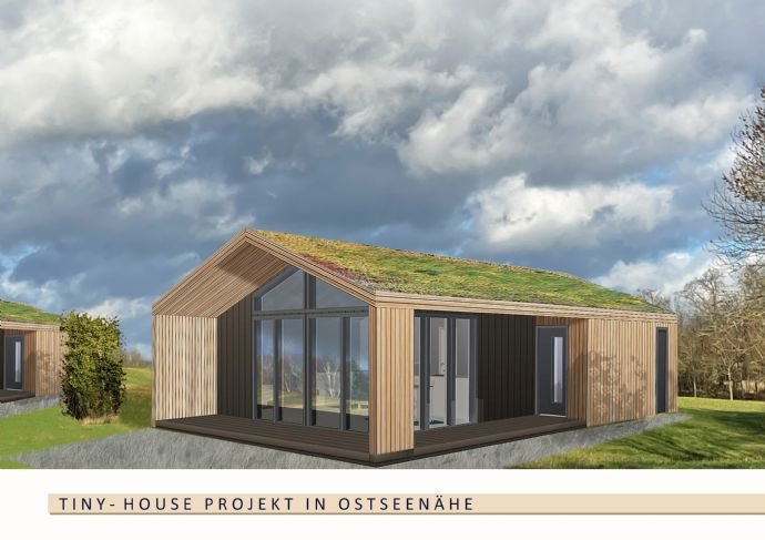 EIGENLAND mit TINYHOUSE 90 m2 Ostseenähe VOLLAUSSTATTUNG