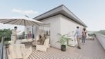 Perspektive Penthouse Terrasse