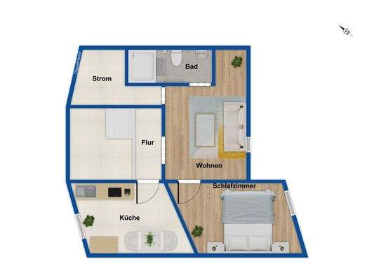 Grundriss Dachgeschoss