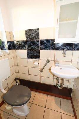 WC im Eingangsbereich