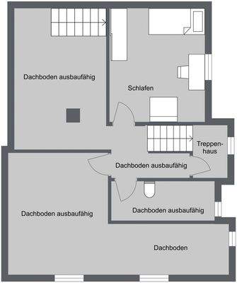 Grundriss Dachgeschoss