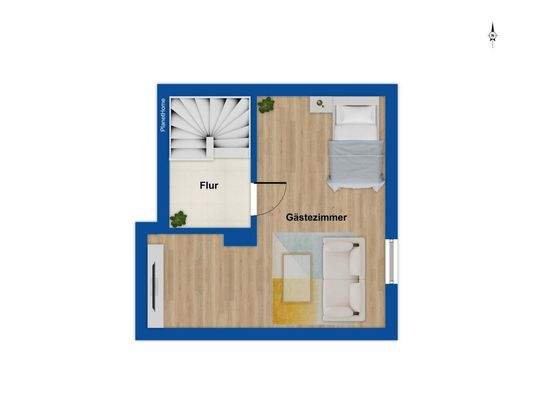 Grundriss Dachgeschoss