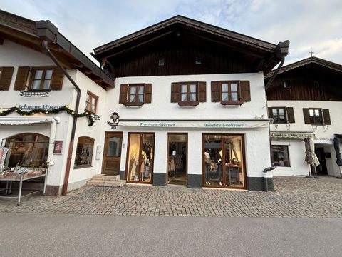 Mittenwald Ladenlokale, Ladenflächen 