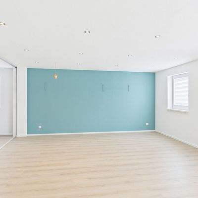 Wohnraum leer Visualisierung