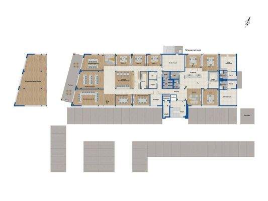 EG mit erweiterbarem Konf.Raum