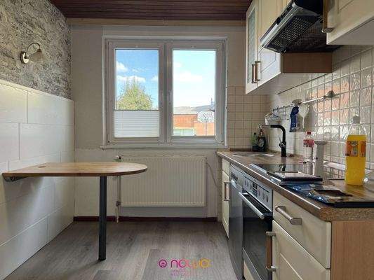 Der Ort für das leibliche Wohl: die Küche..