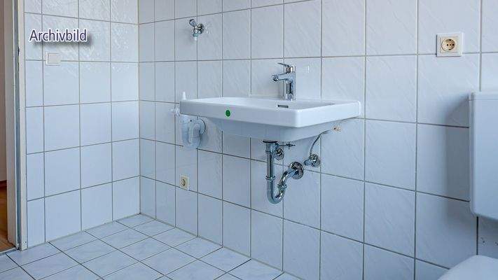 neues Waschbecken
