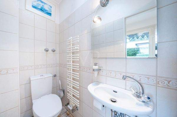 Gäste - WC im Erdgeschoss