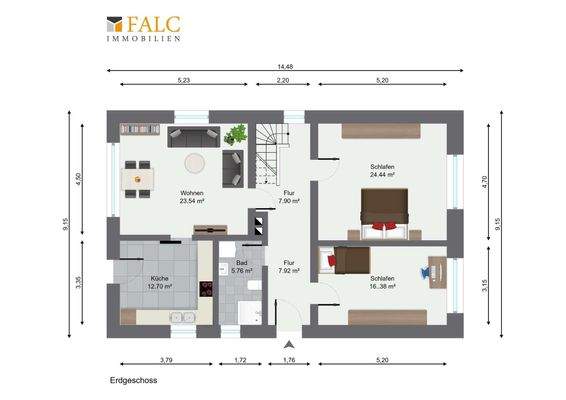 Grundriss Erdgeschoss