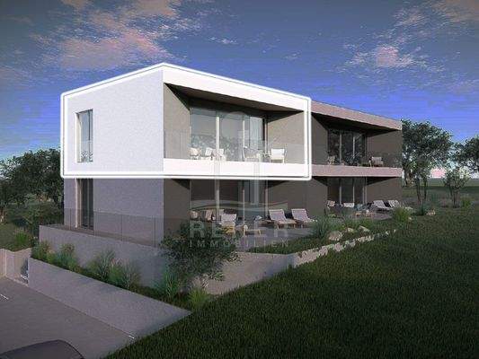 Charmante Neubauwohnung auf der Insel in Baška