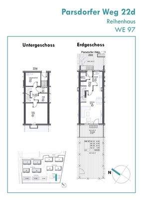 Grundriss Erdgeschoss und Keller