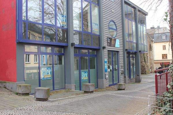 Seitenansicht Eingang