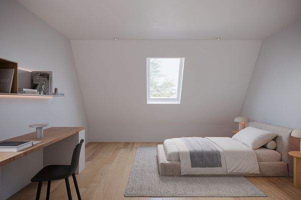 Schlafen DG zur Haustür - Visualisierung