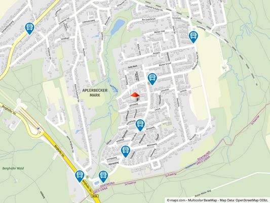 Geolyzer Kartenausschnitt