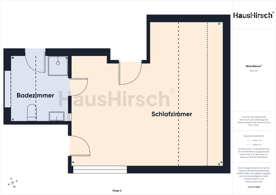 Grundriss Dachgeschoss