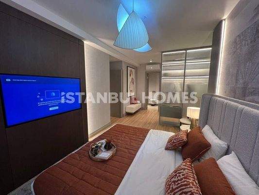 Flats with Sea and Princes' Islands Views in Maltepe