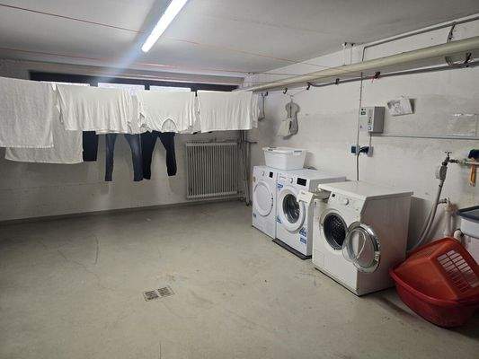 Wasch- und Trockenraum