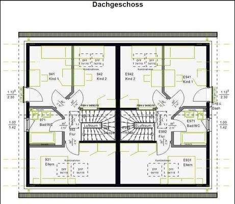 Grundriss Dachgeschoss