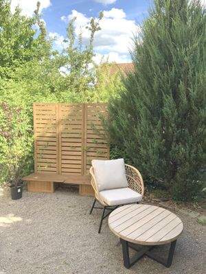 Sitzgelegenheit im Garten