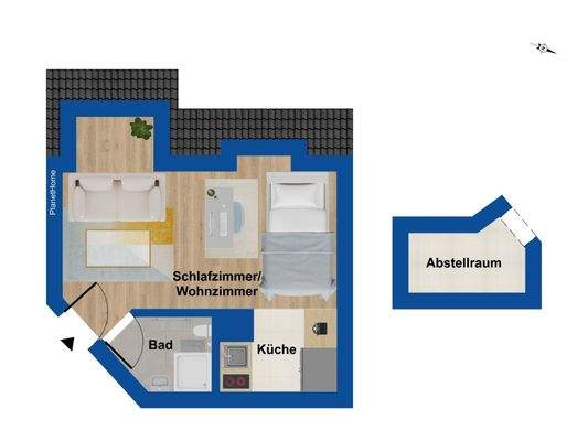 Grundriss Dachgeschoss