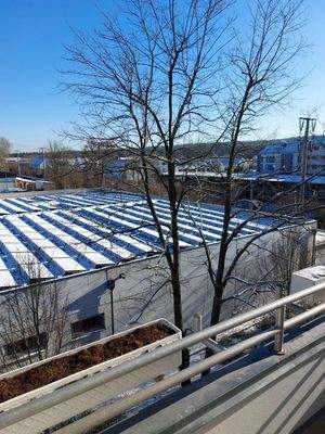 Aussicht vom Balkon/Wohnzimmer