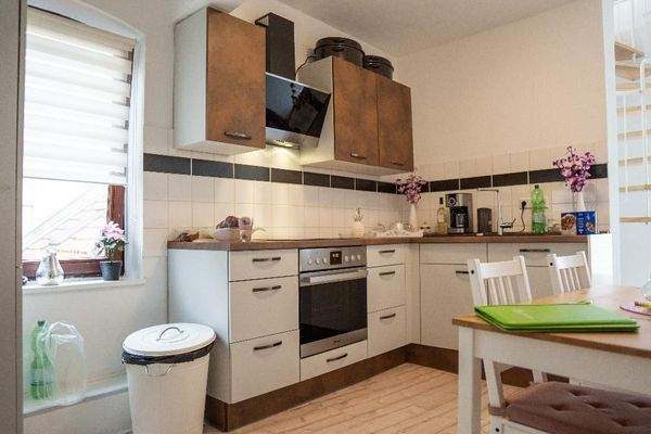 Die Küche im 1. OG - Whg. 3