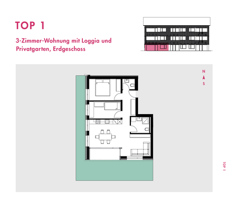 Grundriss Wohnung
