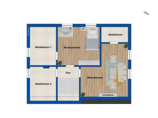 Grundriss - Dachgeschoss