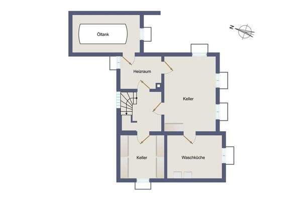 Grundriss Untergeschoss