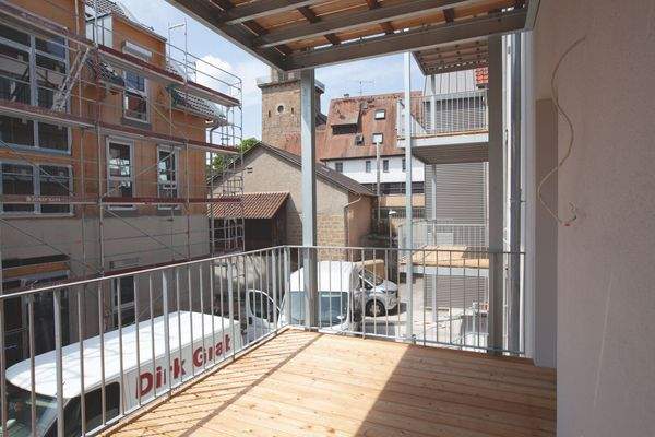 Südbalkon West/Südaussicht