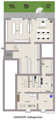 Grundriss KG Vis. 2239