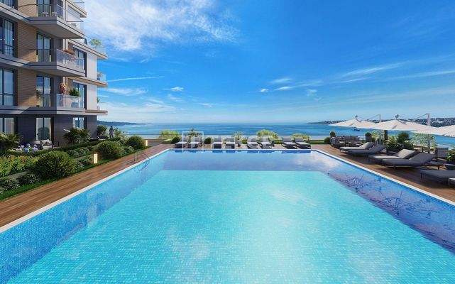 Apartments within a Sea View Project in Büyükçekmece İstanbul