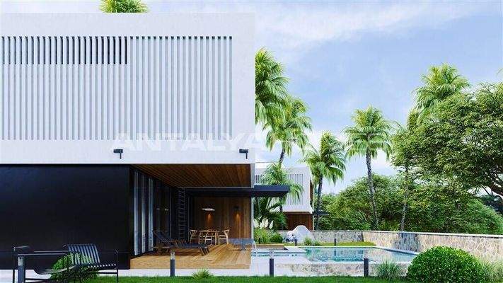 Detached House with Pool and Parking in Alanya Turkey