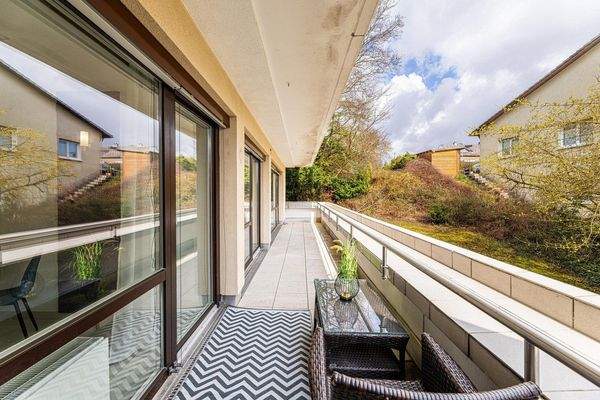 Großzügiger Balkon