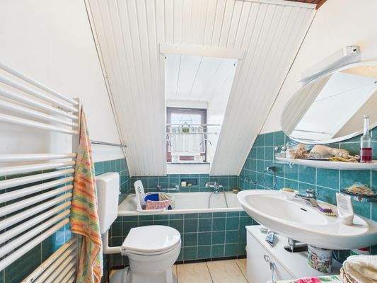 Badezimmer Dachgeschoss