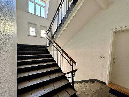 Gepflegtes Treppenhaus