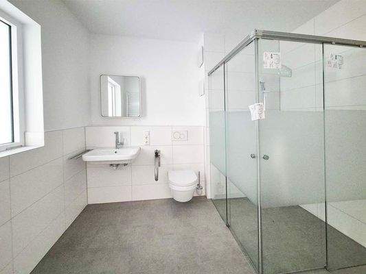 Beispiel barrierefreies Bad Sonderwunsch Kabine