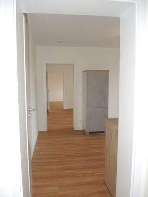 Blick Diele Richtung Küche/Wohnzi./Schlafzi