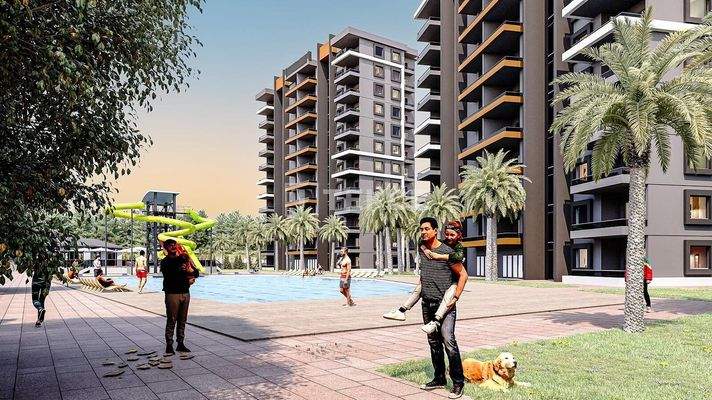 Brand-New Apartments Near the Beach in Mersin