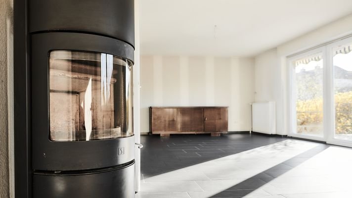 Kamin im Wohnzimmer