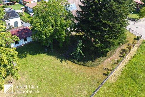 Vogelperspektive Garten