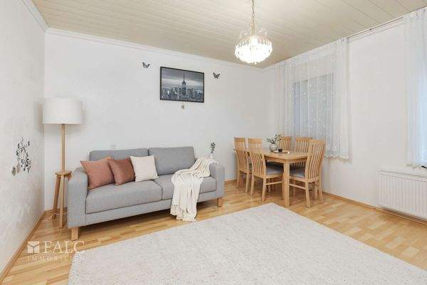 Wohnung 1. OG - Wohnzimmer - (KI generiert)